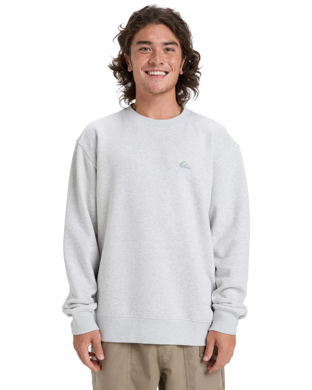 Quiksilver Fleece sweater SALT WATER CREW Men's Grey XXL