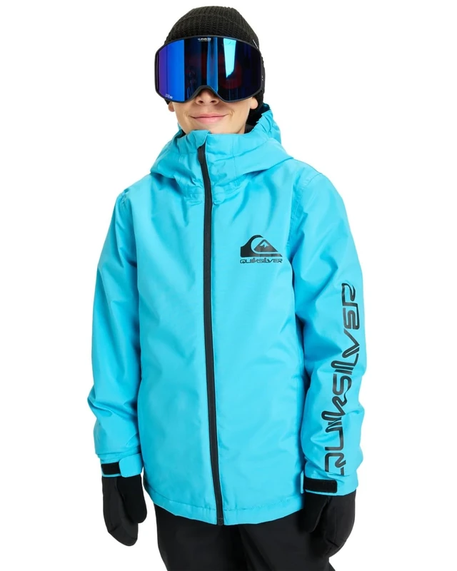 Quiksilver Snow Jacket Mission Jacket Boy's Blue 10