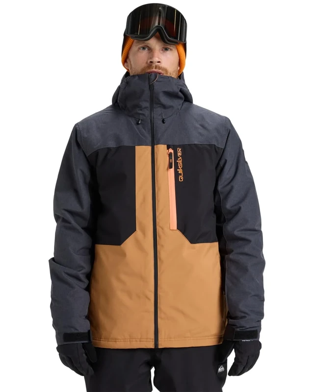 Quiksilver Snow Jacket Dawson Jacket Men's Black M