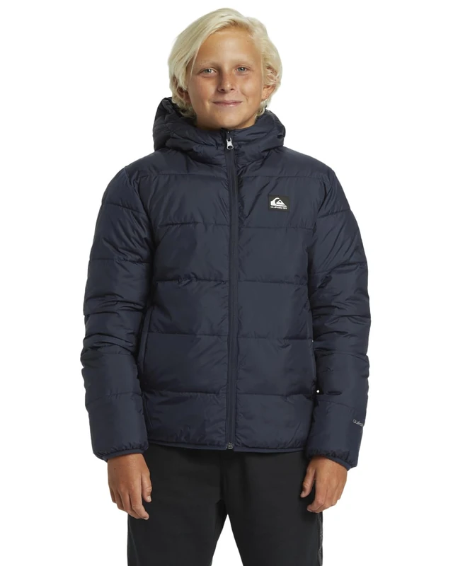 Quiksilver Jacket Scaly Reversible Boy's Black 10