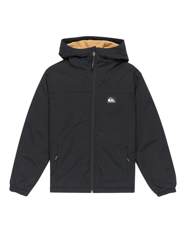 Quiksilver Jacket Overcast 3K Warm Jacket Boy's Black 10