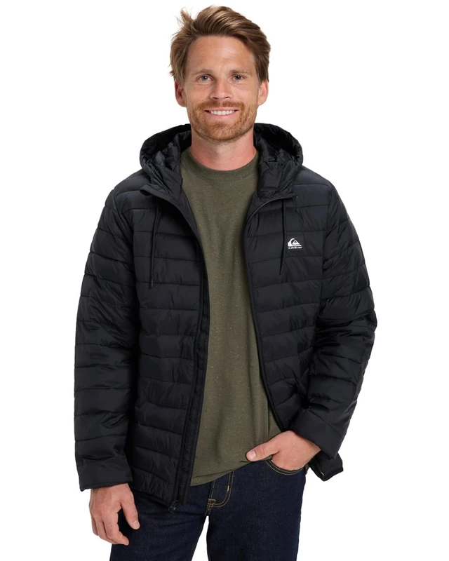 Quiksilver Jacket SCALY HOOD Men's Black XS