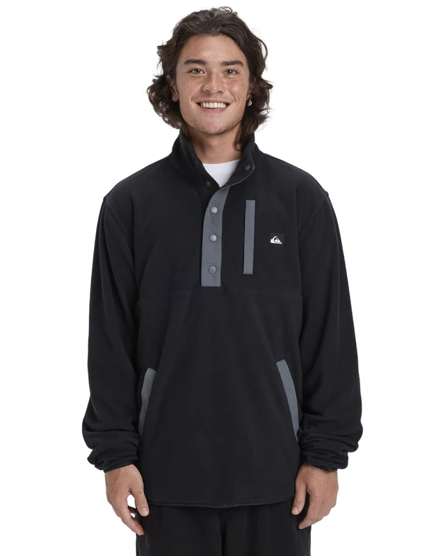 Quiksilver Fleece NO DESTINATION HS Men's Black L