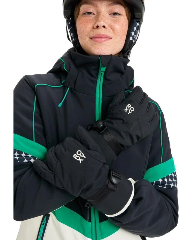Roxy Gloves JETTY SOLID GLOVES Women's Black XL