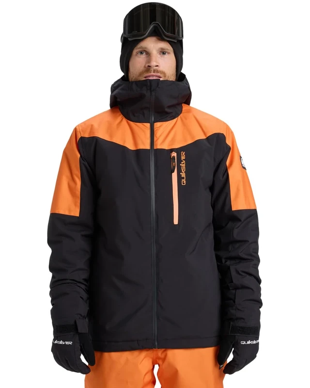 Quiksilver Snow Jacket Titano Jacket Men's Brown M