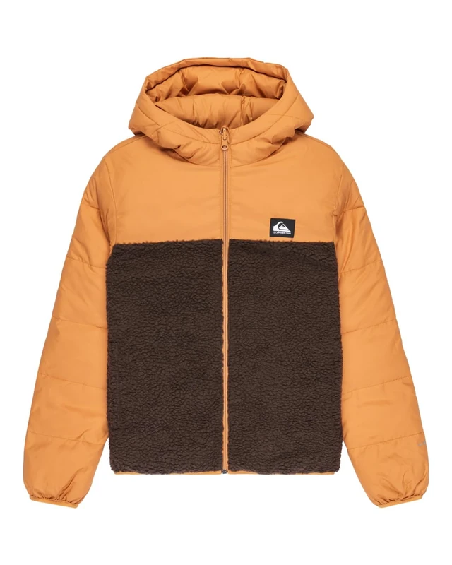 Quiksilver Jacket Scaly Reversible Boy's Brown 14