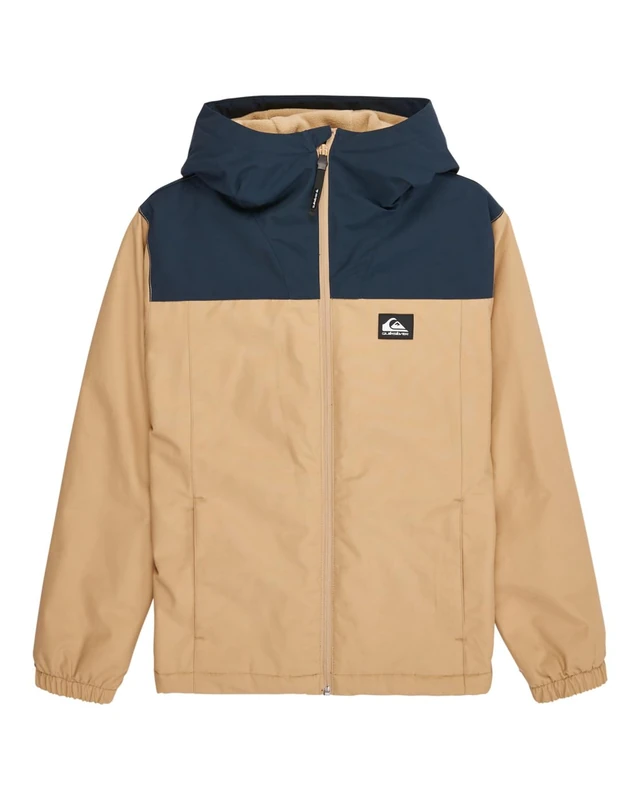 Quiksilver Jacket Overcast 3K Warm Jacket Boy's Black 10