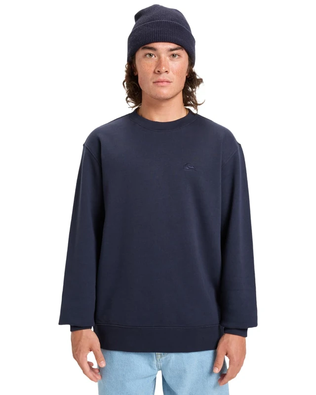 Quiksilver Fleece sweater SALT WATER CREW Men's Black S