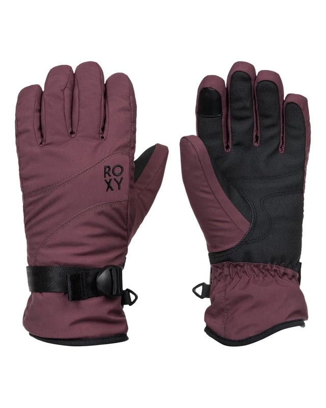 Roxy Gloves JETTY SOLID GLOVES Women's Red L - Image 1