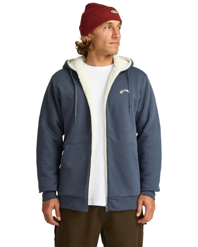 Billabong Fleece sweater ARCH SHERPA Men's Black L