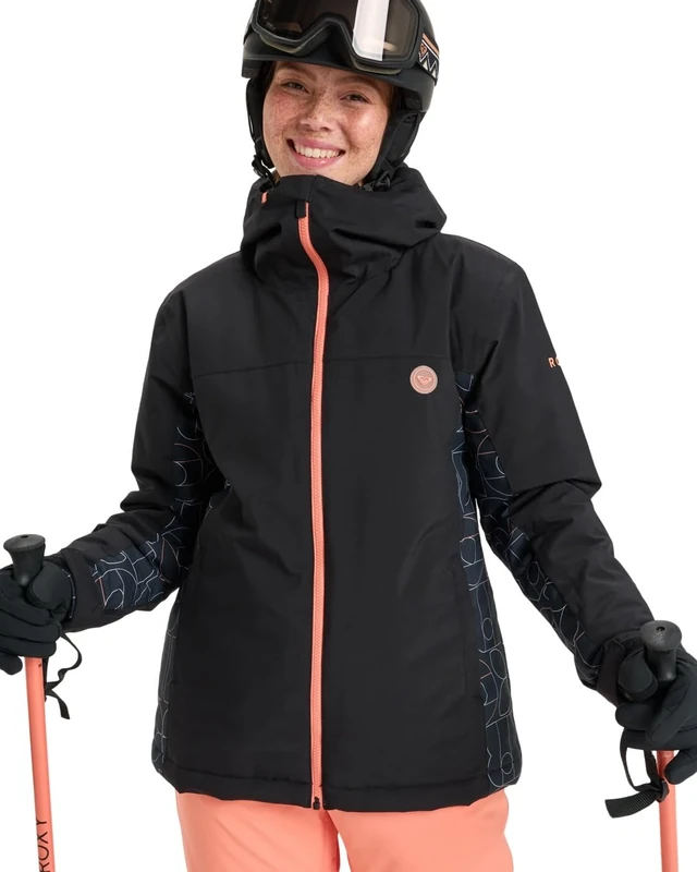 Roxy Snow Jacket Galaxy Jacket Women's Black XL