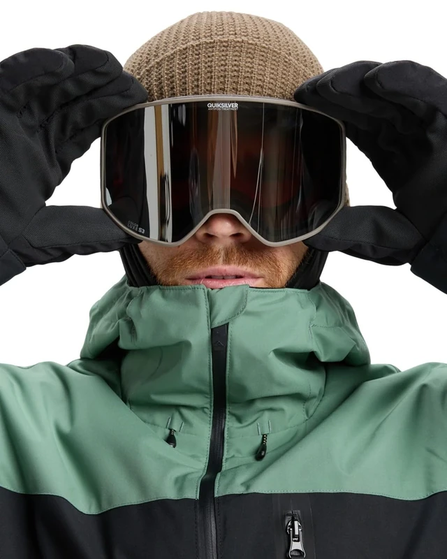 Quiksilver Surf goggles STORM Men's Brown One size