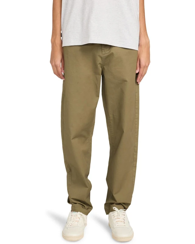 Element Regular Comfort Twill - Chino Trousers - Men - Green.
