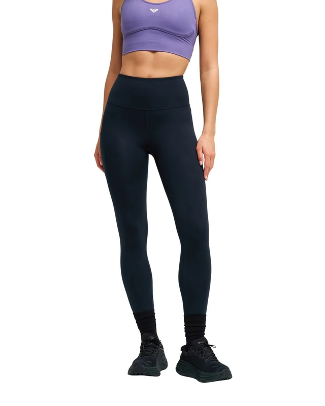 Roxy Pants Heart INTO IT Ankle Legging Women's Black L
