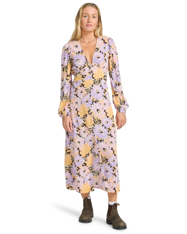 Billabong Women's Cool Night Dress, Multico, XL
