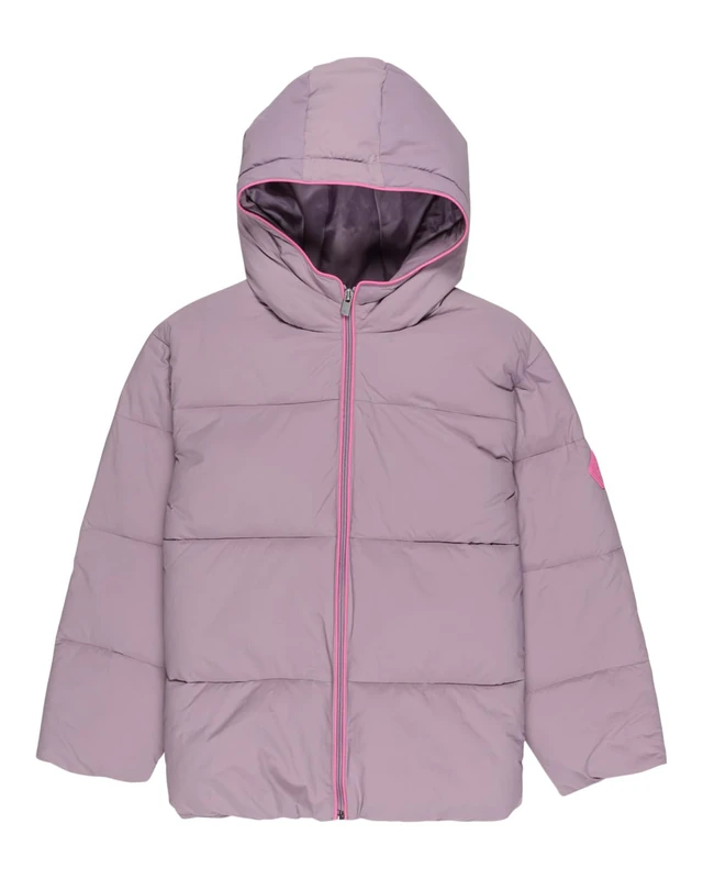 Roxy Jacket Groovy Baby Puffer Girl's Purple 12