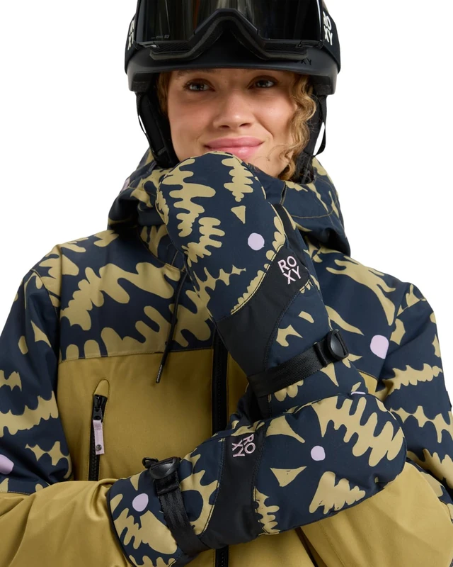 Roxy Gloves JETTY MITT Women's Beige XL