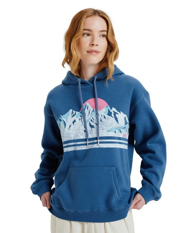 Roxy Fleece sweater SURF STOKED HOODIE BRUSHED VT Women's Blue M