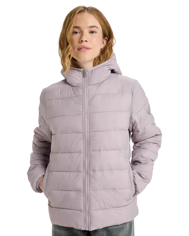 Roxy Jacket Wind Bliss Hooded Women's Purple L