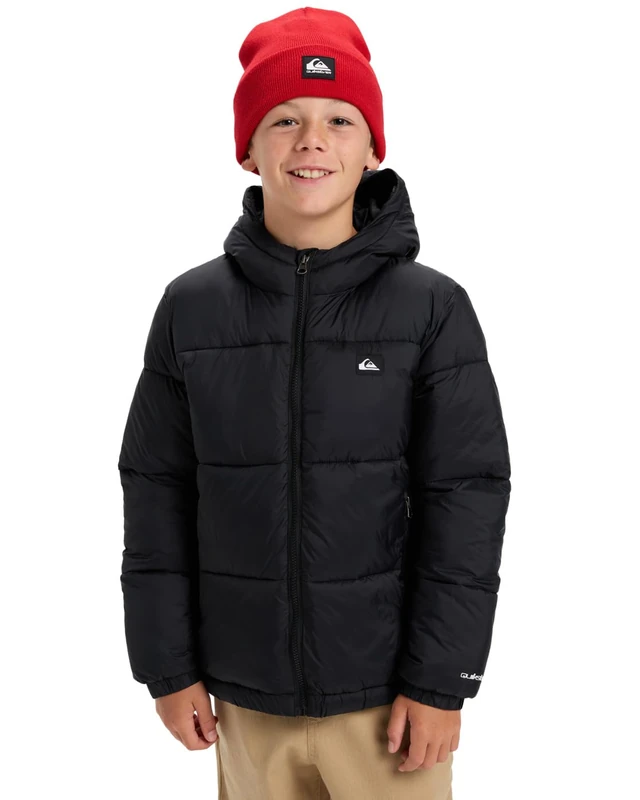 Quiksilver Jacket Cold Days Jacket Boy's Black 10