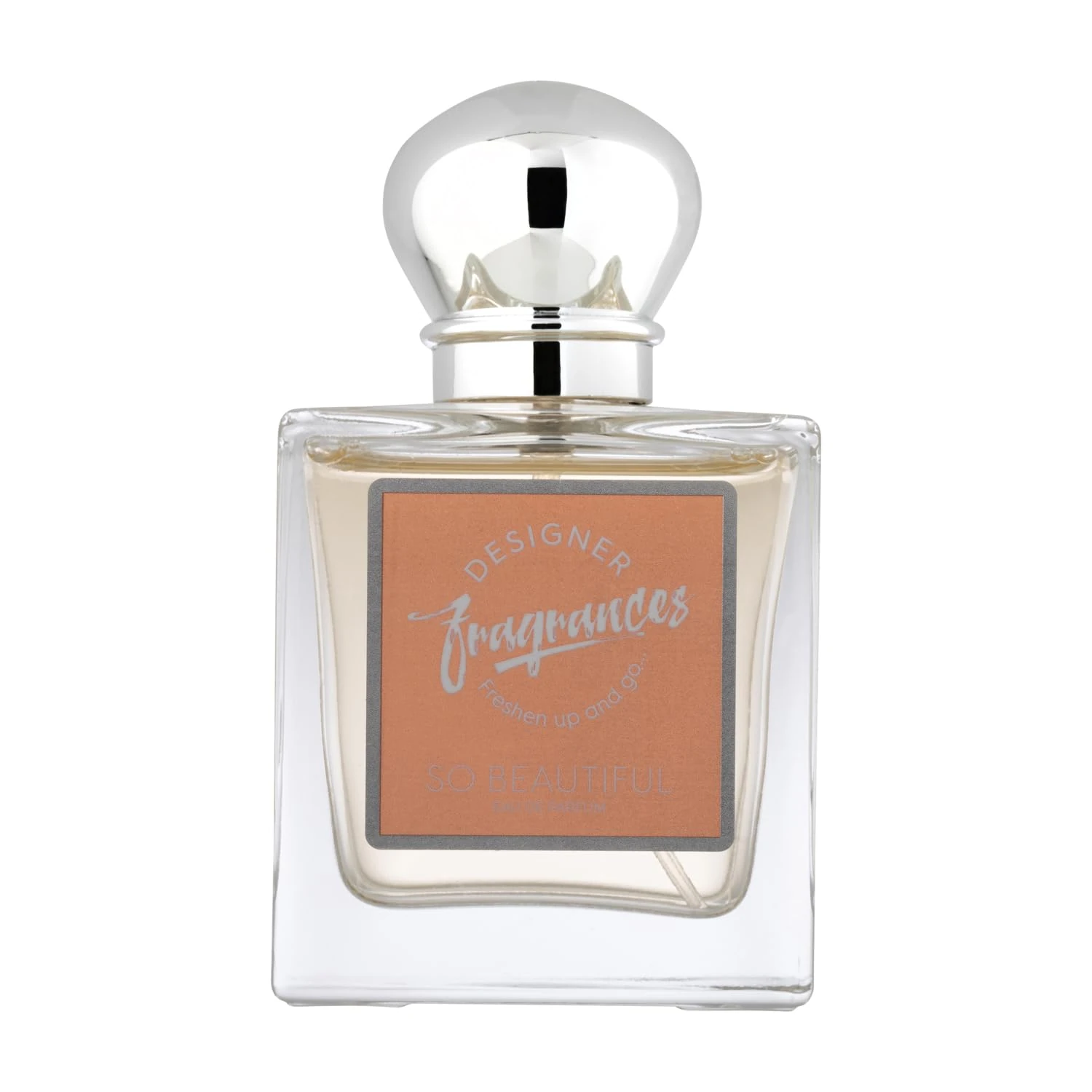 Designer Fragrances So Beautiful 50ml Women’s Eau De Parfum Spray - For Instant Freshness on The Go - Long Lasting Luxury Smelling Perfume for Your Face, Body and Skin – Great Female Gifts