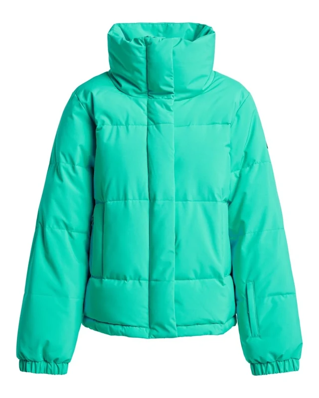 Roxy Snow Jacket Snow Winter Rebel Jacket Women's Green XL