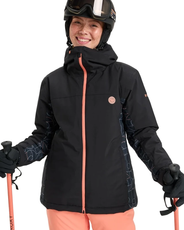 Roxy Snow Jacket Galaxy Jacket Women's Black XS