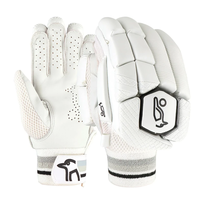 Kookaburra Ghost 4.1 Batting Gloves - Junior Right Hand, White