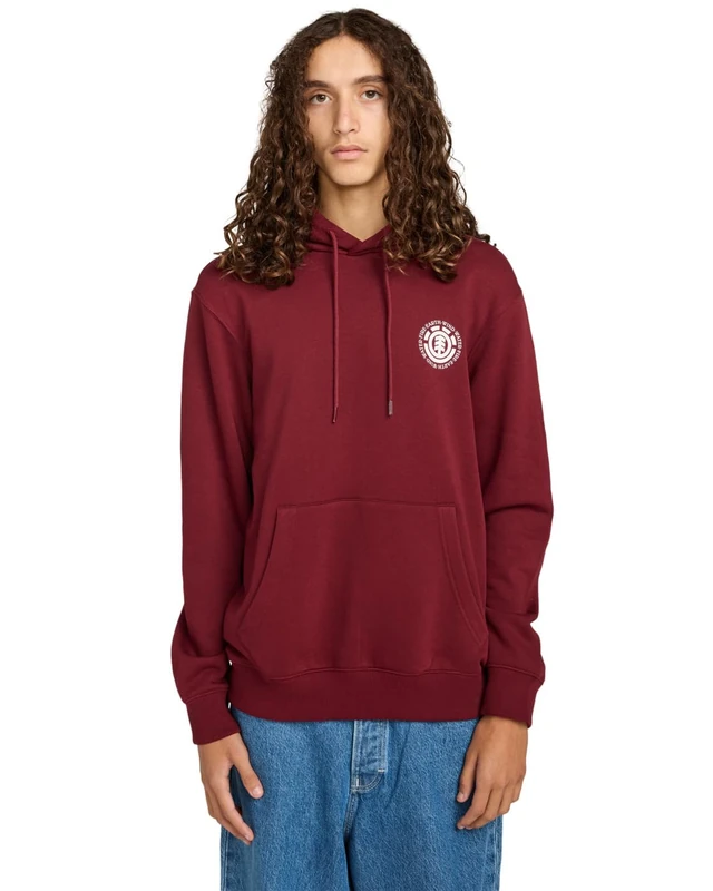 Element Seal - Hoodie - Men - Red.