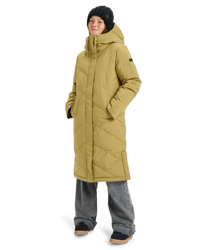 Roxy Jackets Ellie Jacket Women's Beige XXL