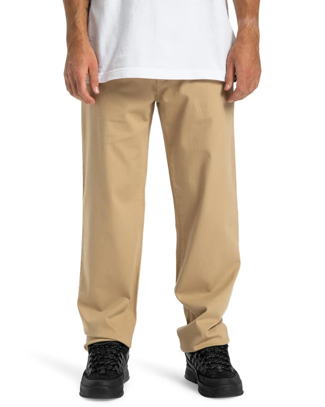 Dcshoes Chino Pants Worker Relaxed Chino Pant Men's Brown 30/32