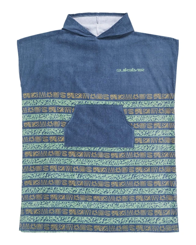 Quiksilver Surf Poncho HOODY TOWEL Men's Green One size