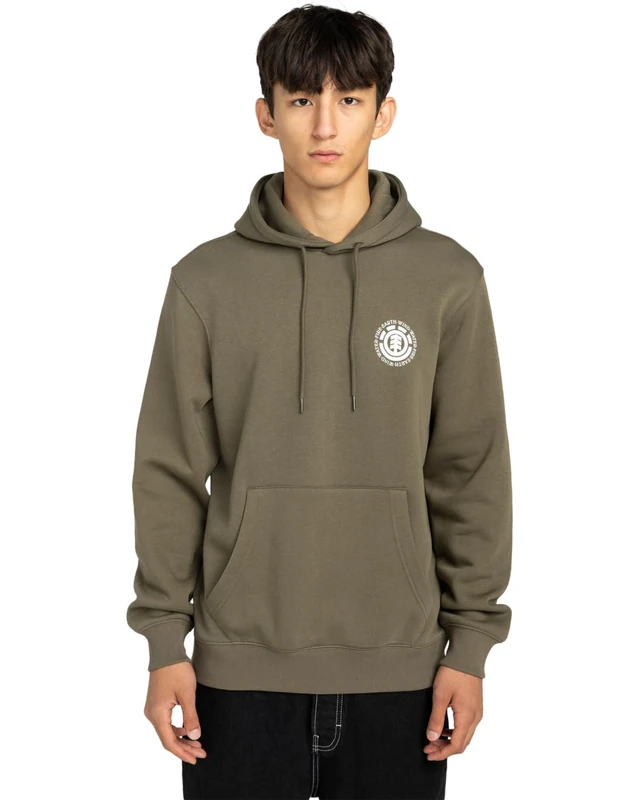Element Seal - Hoodie - Men - Green.