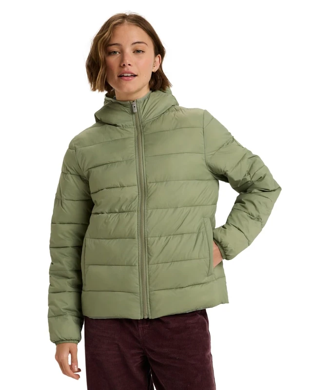 Roxy Jacket Wind Bliss Hooded Women's Green XL