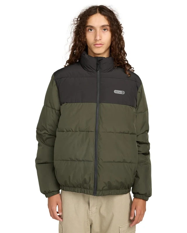 Element Classic - Puffer Jacket - Men - Brown.