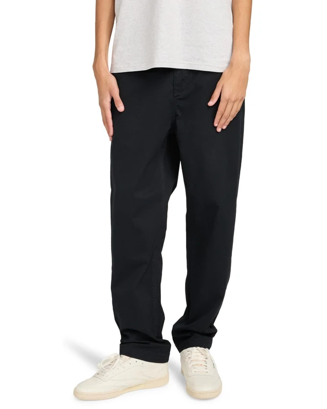 Element Regular Comfort Twill - Chino Trousers - Men - Blue.