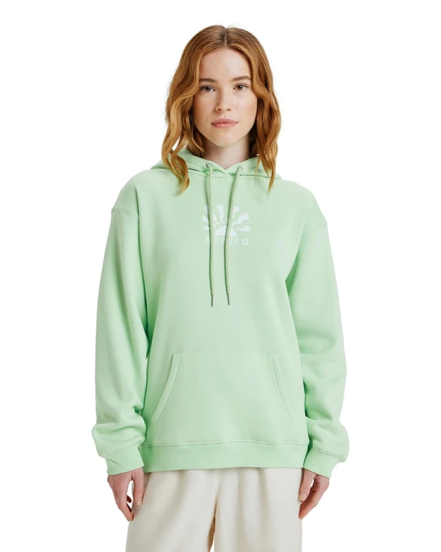 Roxy Fleece sweater SURF STOKED HOODIE BRUSHED VT Women's Green S