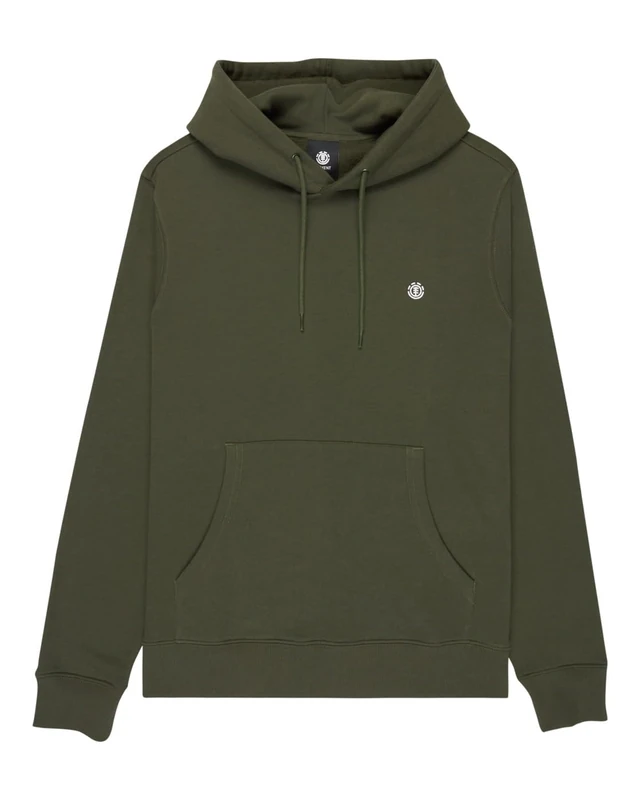 Element Icon Embroidery - Hoodie - Men - Brown.