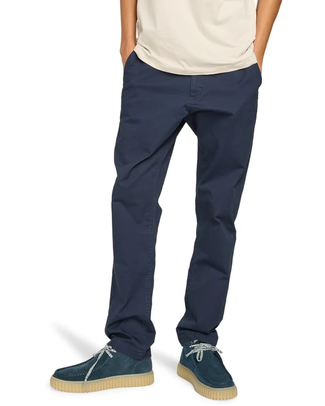 Element Regular Twill - Chino Trousers - Men - Blue.