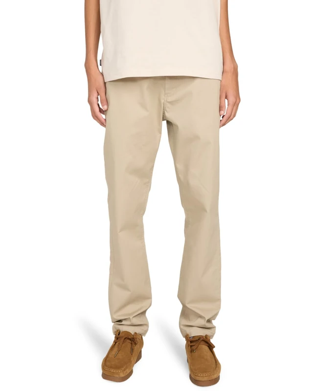 Element Regular Twill - Chino Trousers - Men - Beige.