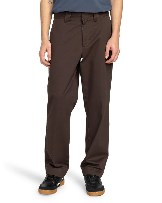 Element Chino Pants Relax Work Chino Men's Brown 34