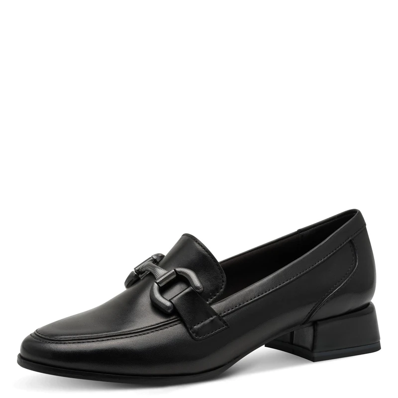 MARCO TOZZI Women's Slipper 2-24249-45 Loafer, Black, 5 UK