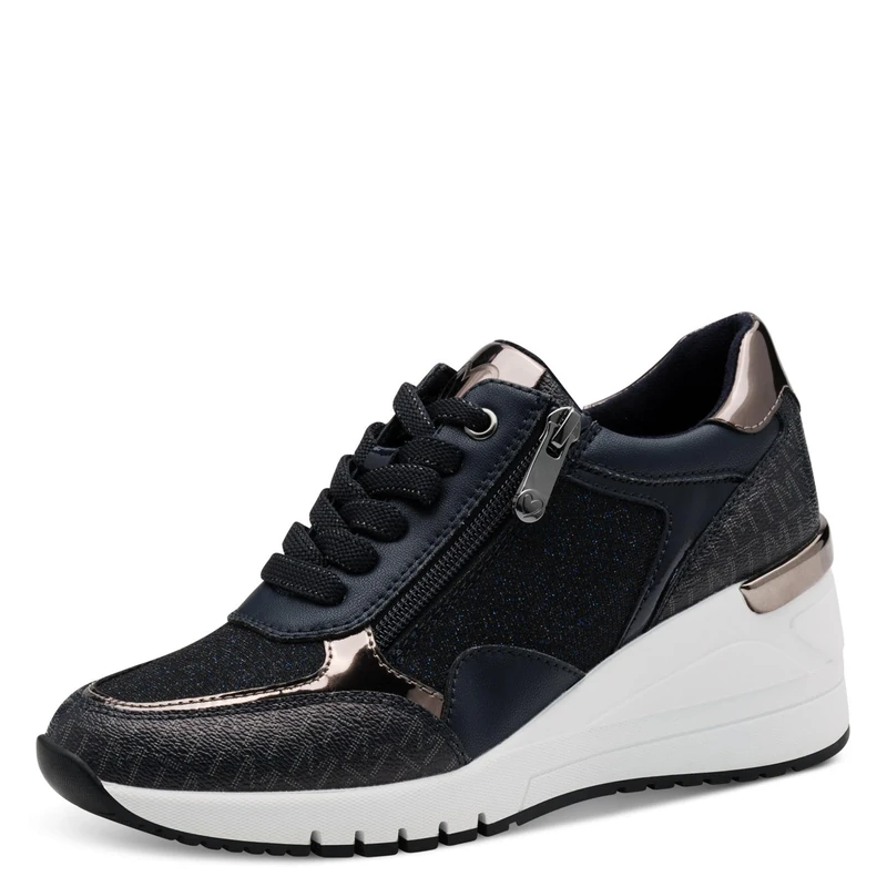 MARCO TOZZI Women's Trainers 2-23723-41, Navy Comb, 8 UK