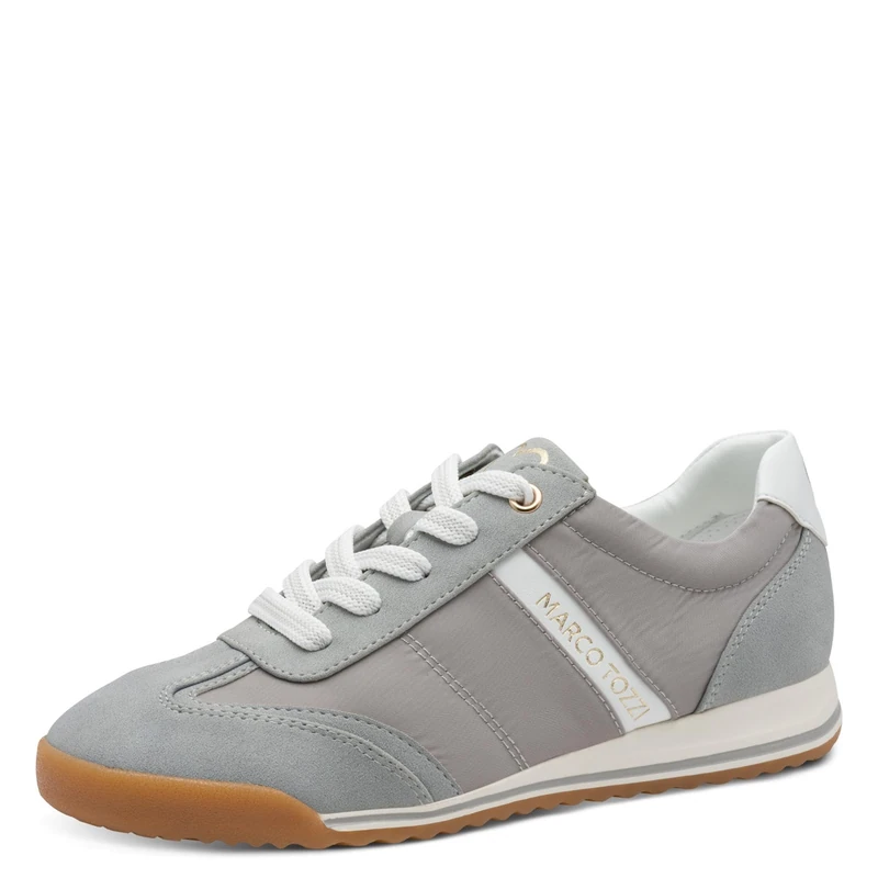 MARCO TOZZI Women's Sneaker 2-23733-45, Grey Comb, 3.5 UK