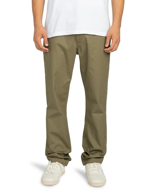 Element Regular Twill - Chino Trousers - Men - Green.