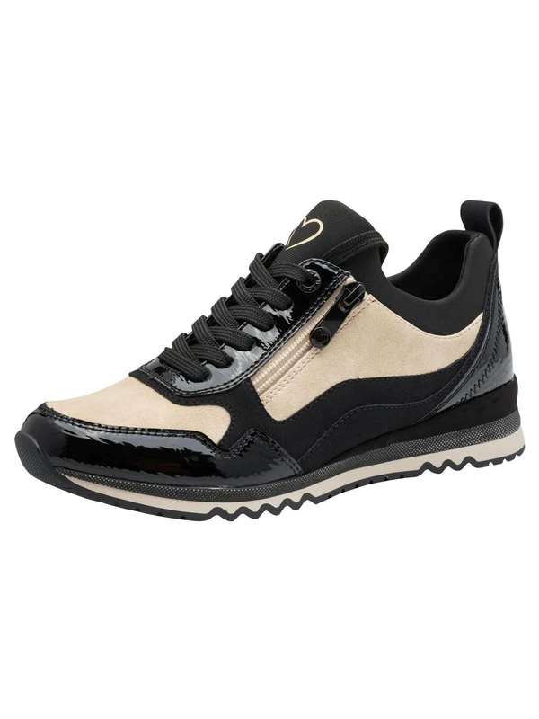 MARCO TOZZI Women's 2-23715-45 Trainers, Black (Black Comb), 4 UK
