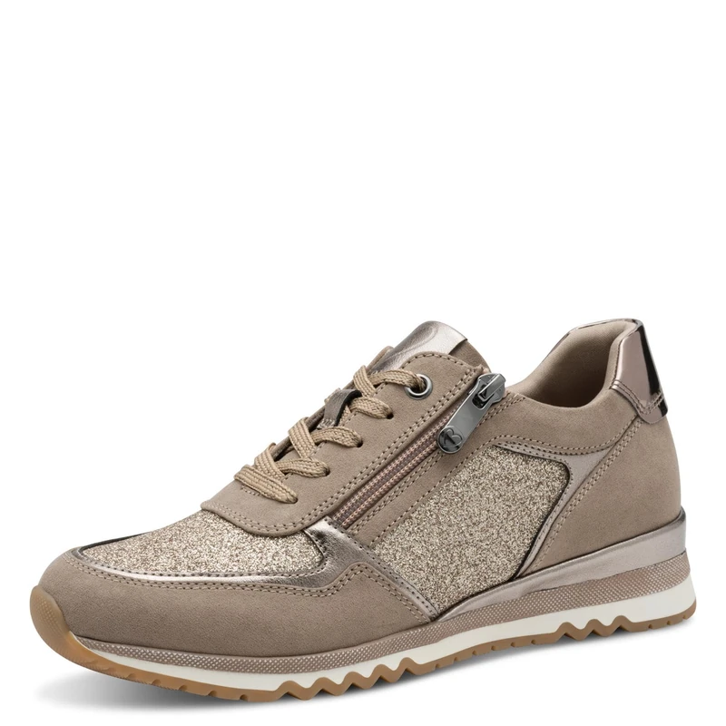MARCO TOZZI Women's 2-23749-41 Trainers, Taupe, 7 UK