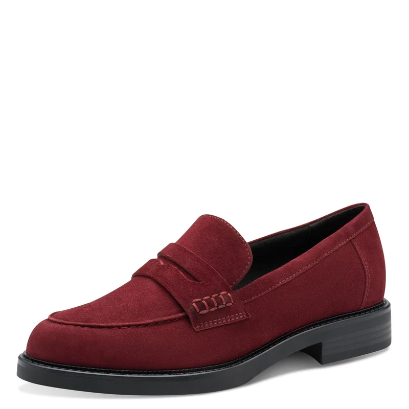MARCO TOZZI Women's 2-24325-45 Slippers, Chianti Suede, 7 UK