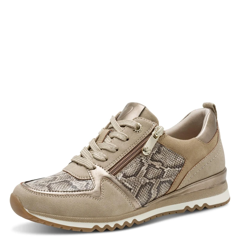 MARCO TOZZI Women's 2-23740-45 Trainers, Taupe Comb, 36 EU, Taupe, 4 UK