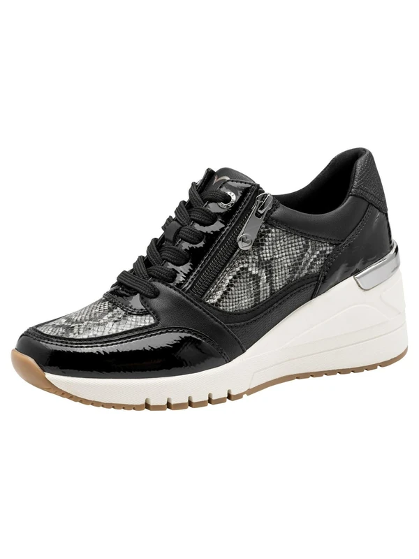 MARCO TOZZI Women's 2-23765-45 Trainers, Black (Black Comb), 7 UK